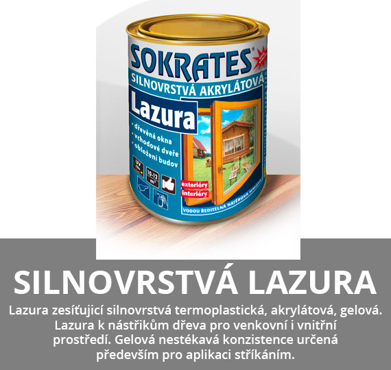 SOKRATES silnovrstvá lazura